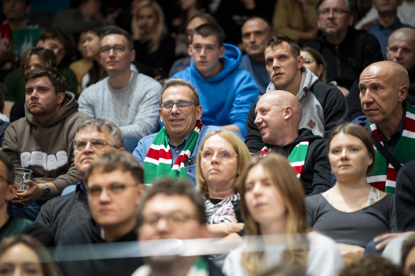 Mecz koszykówki w Orbicie we Wrocławiu - 9 listopada